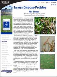 Turfgrass Disease Profiles: Red Thread