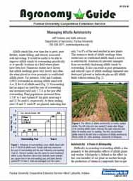 Managing Alfalfa Autotoxicity