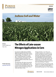 Indiana Soil and Water: The Effects of Late-season Nitrogen Applications in Corn