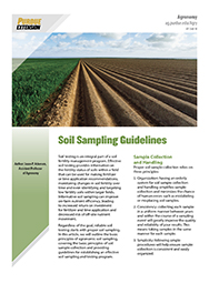 Soil Sampling Guidelines