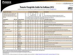 Tomato Disease Management Timeline for Indiana