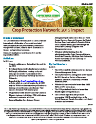Crop Protection Network: 2015 Impact
