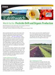 Driftwatch: Watch Out for Pesticide Drift and Organic Production