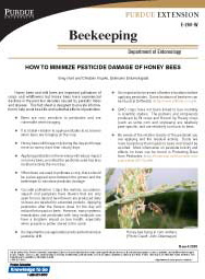 How to Minimize Pesticide Damage of Honey Bees