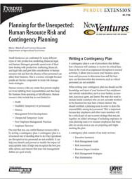 Planning for the Unexpected: Human Resource Risk and Contingency Planning