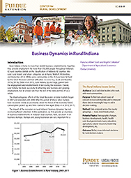 Business Dynamics in Rural Indiana