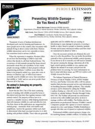 Preventing Wildlife Damage - Do You Need a Permit?