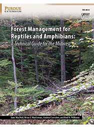 Forest Management for Reptiles and Amphibians: A Technical Guide for the Midwest