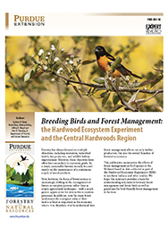 Breeding Birds and Forest Management: the Hardwood Ecosystem Experiment and the Central Hardwoods Region