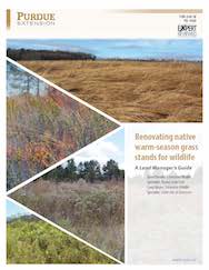 Renovating native warm-season grass stands for wildlife: A Land Manager's Guide