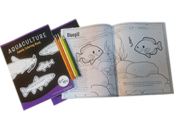 Aquaculture Family Coloring Book