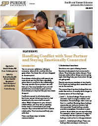 Handling Conflict with Your Partner and Staying Emotionally Connected (Relationships series)