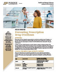 Use as Directed: Preventing Prescription Drug Overdoses