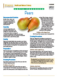 Let's Preserve: Pears