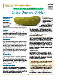 Let's Preserve: Quick Process Pickles