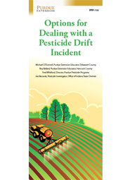 Options for Dealing with a Pesticide Drift Incident