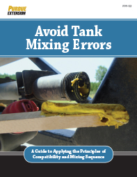 Avoid Tank Mixing Errors: A Guide to Applying the Principles of Compatibility and Mixing Sequence