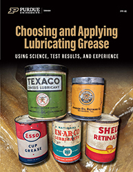 Choosing and Applying Lubricating Grease
