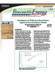 Development of a Viable Corn Stover Market: Impacts on Corn and Soybean Markets