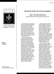 Herbicide Mode-of-Action Summary